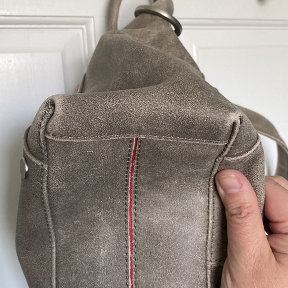 Hammitt Taupe Suede Studded Tote Bag - Picture 8 of 15